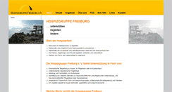Desktop Screenshot of hospizgruppe-freiburg.de